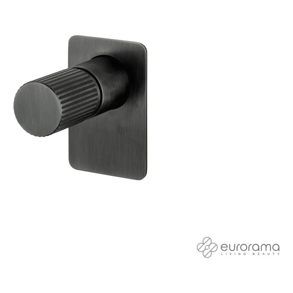 import-dc5fb8d04373d411 ΜΙΚΤΗΣ ΕΝΤΟΙΧΙΣΜΟΥ 1 ΕΞΟΔΟΥ OSO EURORAMA BLACK BRUSHED - Image 1